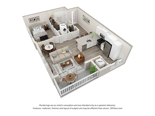 Floor plan Cooling