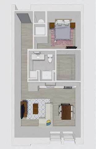 Floor plan 50 Peabody - A3