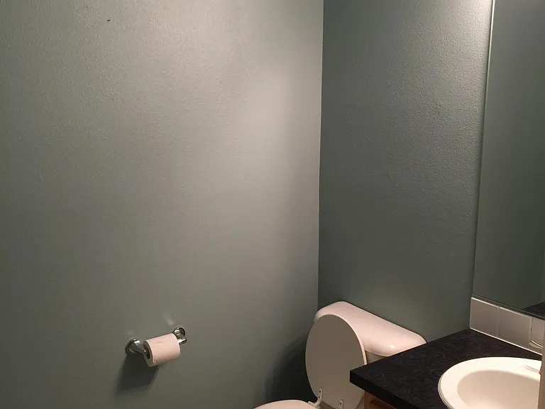 Upstairs half bath