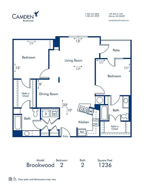 Floor plan Brookwood