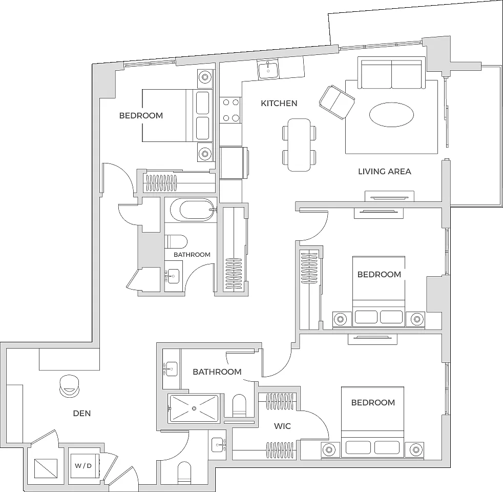 Floor plan C2D