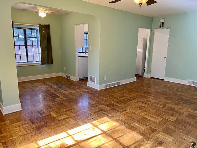 Dining room and kitchen