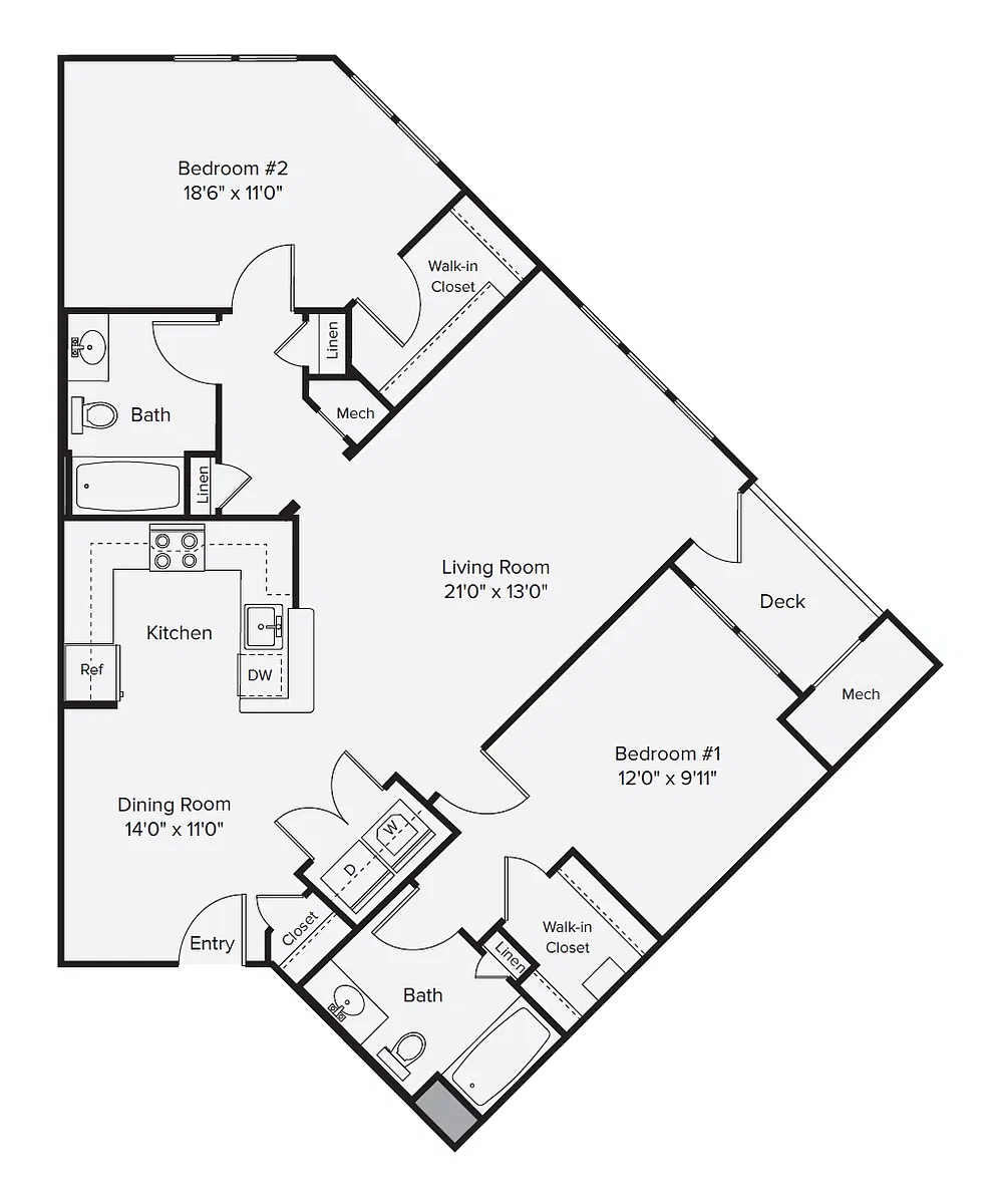 Floor plan B5AL-1230