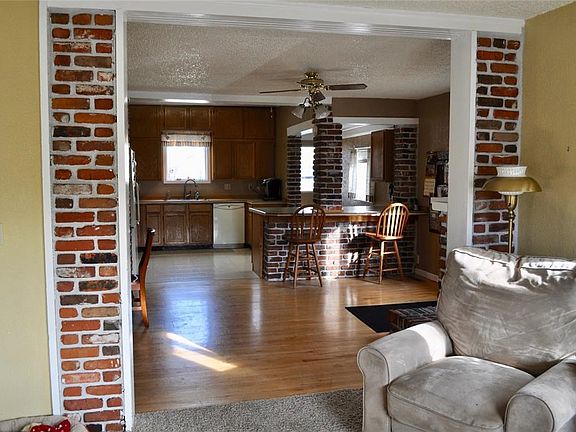 Looking From Living Room Towards Kitchen