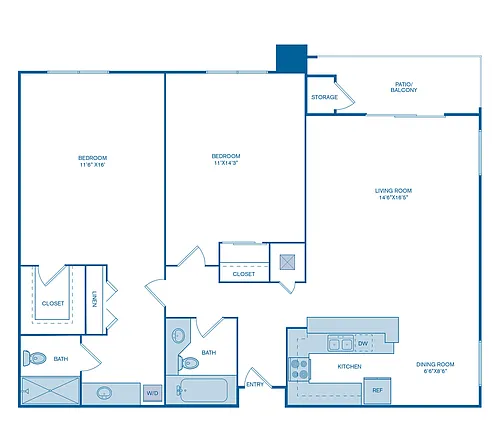 Floor plan B2