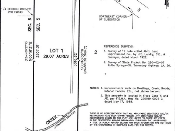 23080 Highway 36, Abita Springs, LA 70420