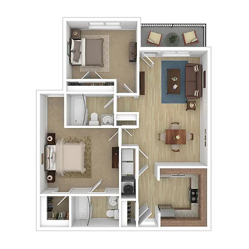 Floor plan Oakton