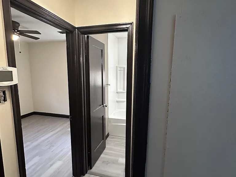 Hallway to the bathroom