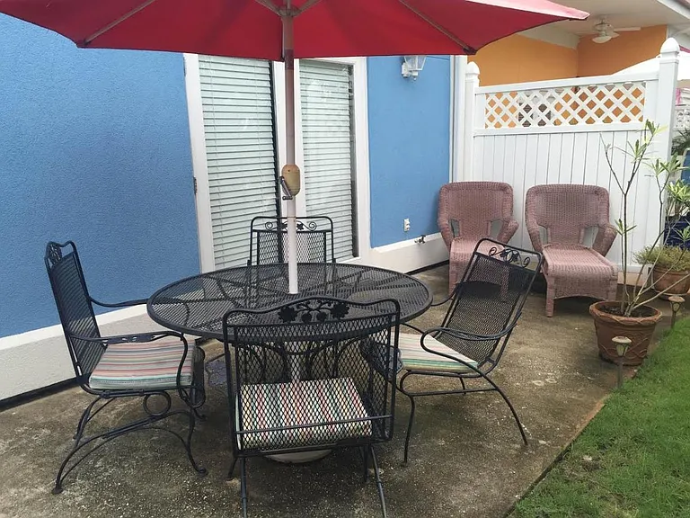 Back Patio/ lounge area