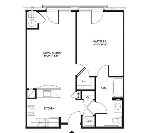 Floor plan A1R
