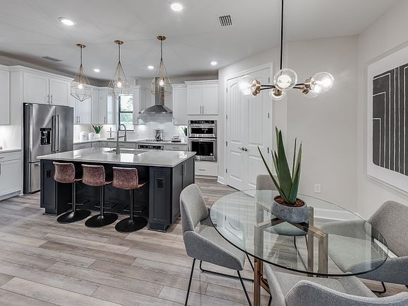 Innovative kitchen with ample storage space