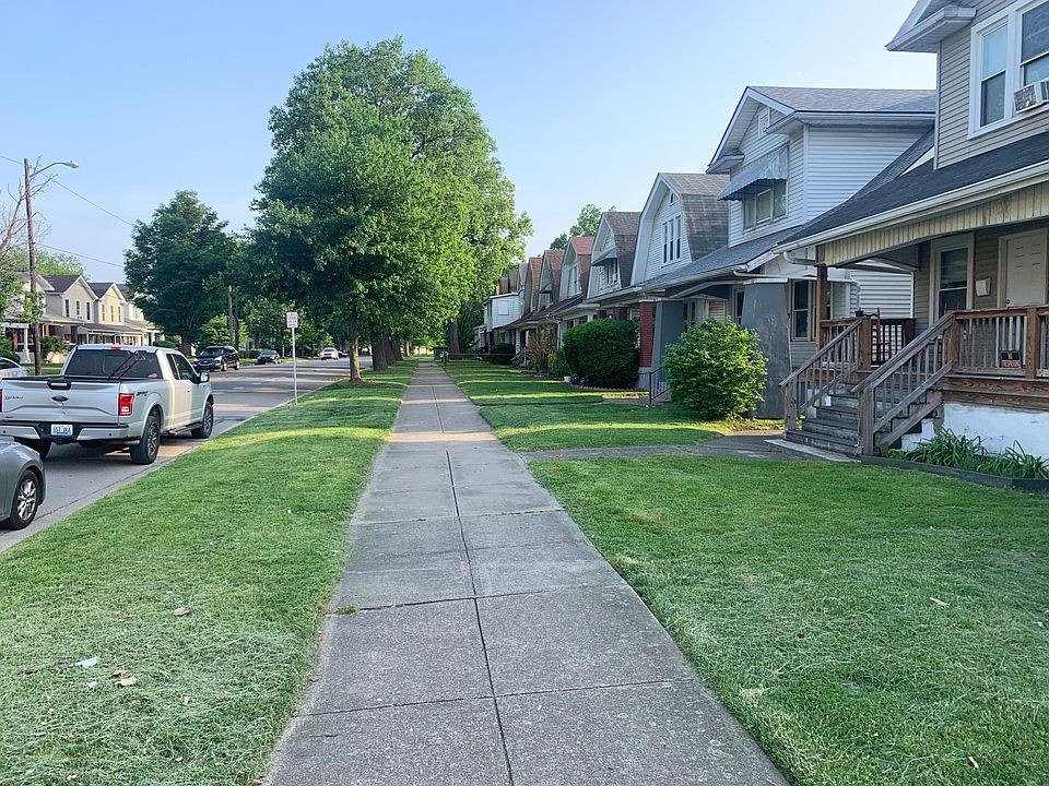 Front sidewalk