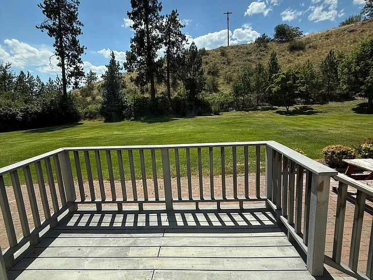 Back deck