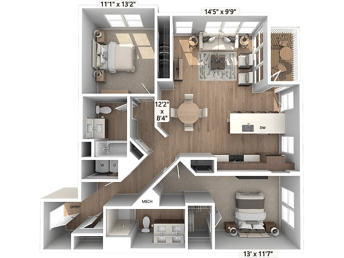 Floor plan B10