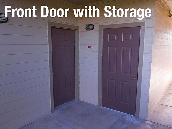 Front Door, Storage Unit