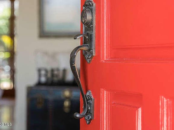 open front door