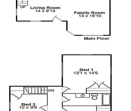 Floor plan layout