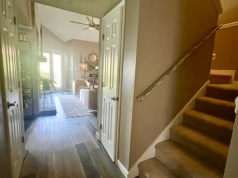 Stairs to bedrooms