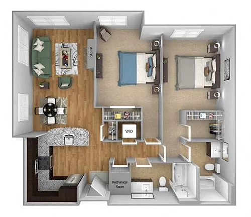 Floor plan B9
