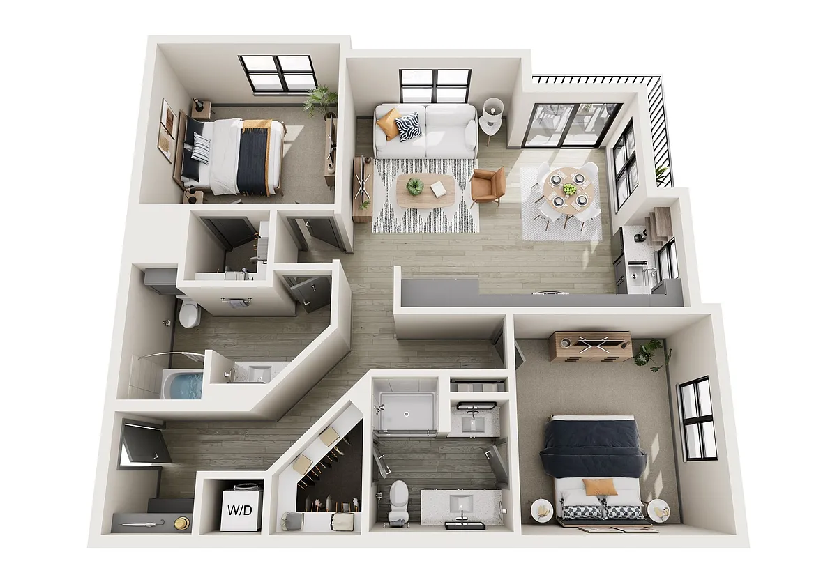 Floor plan B1