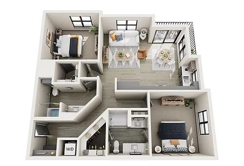 Floor plan B1
