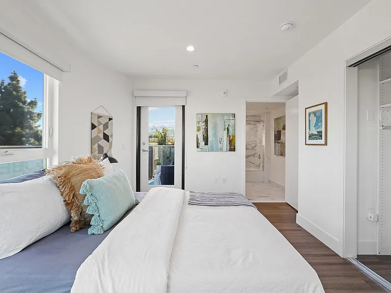 Large Bedroom with Patio Access