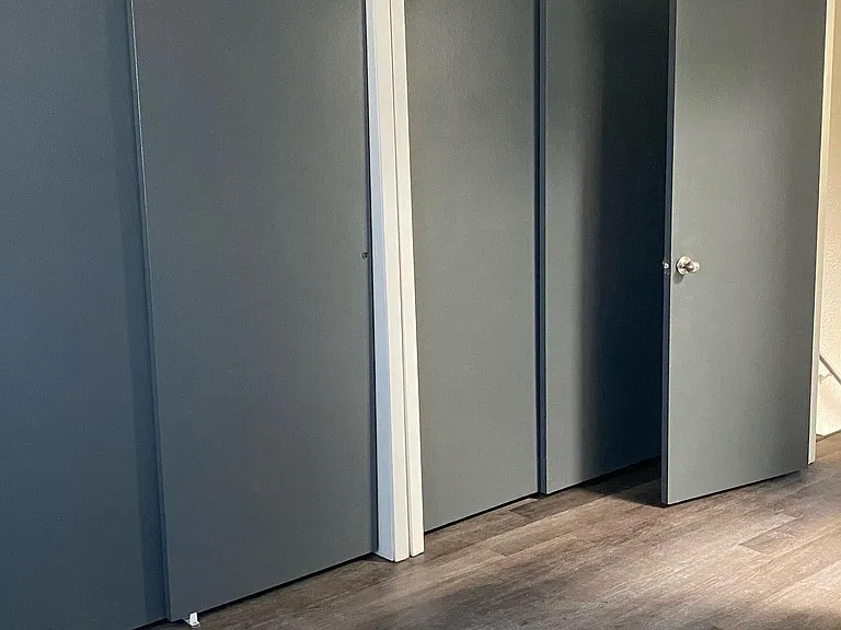 Double Closets in Bedroom Two