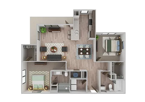 Floor plan B2