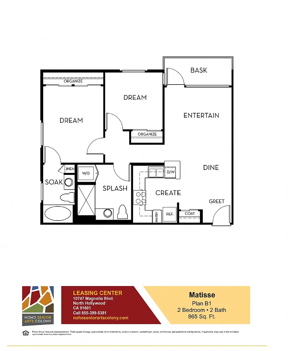 Floor plan Matisse