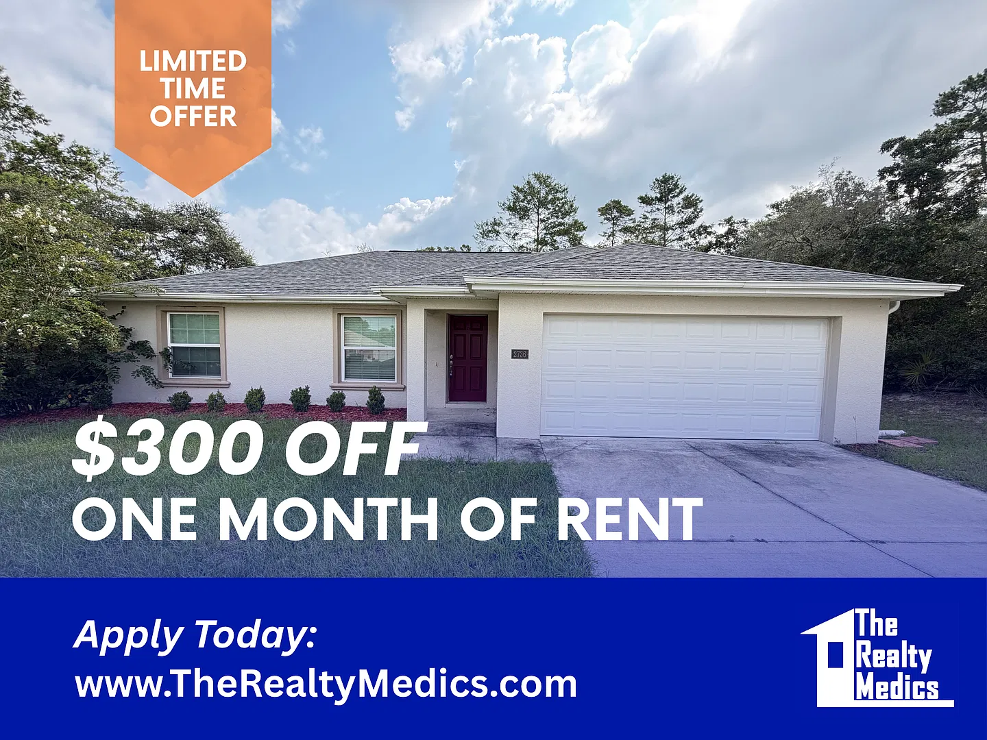 Beautiful 3 Bedroom, 2 Bathroom Home In Ocala!! — Photo 1