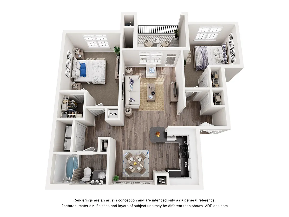 Floor plan B1