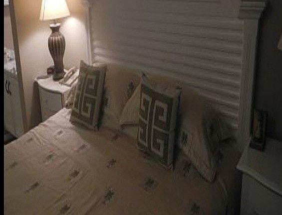 Master bedroom with king bed