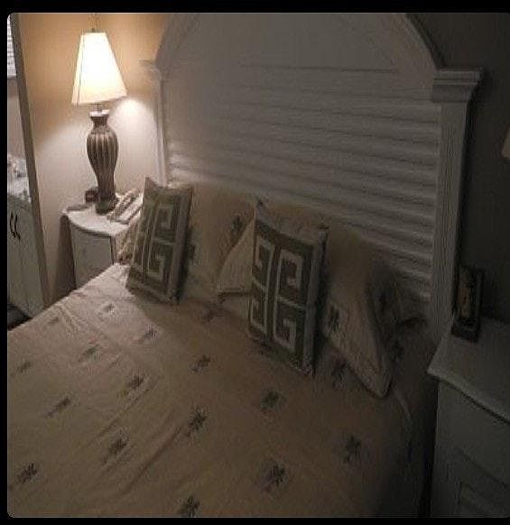 Master bedroom with king bed