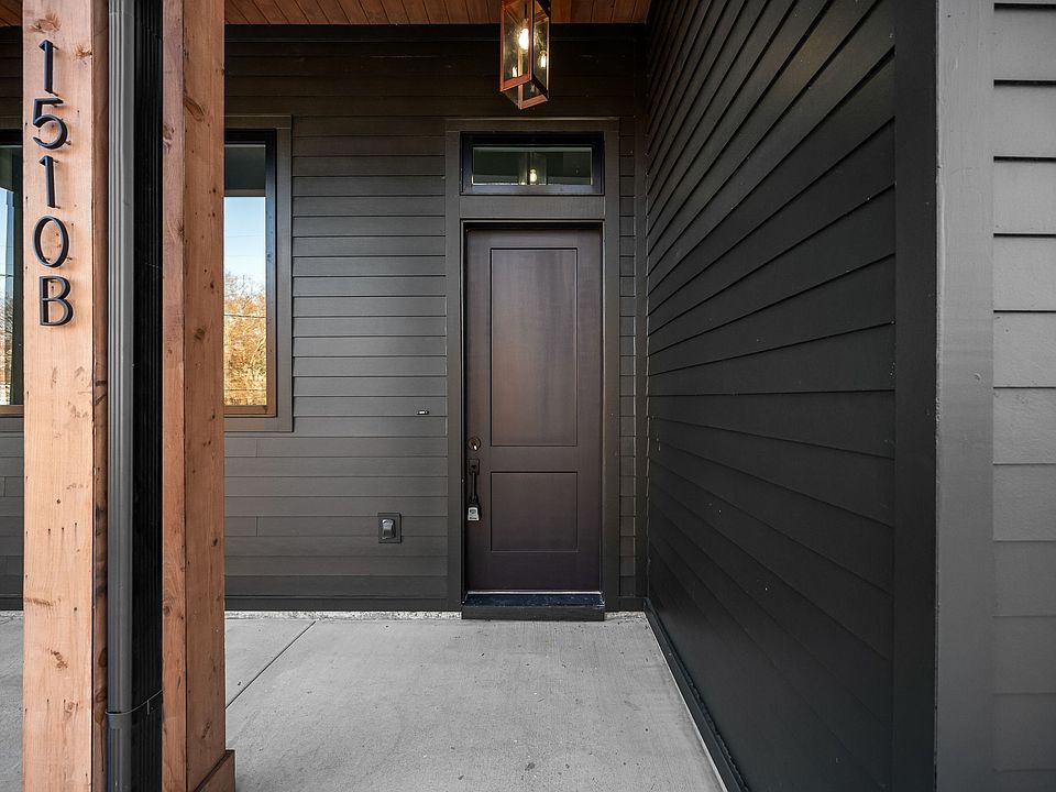 View of front door