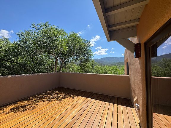Back deck, facing east