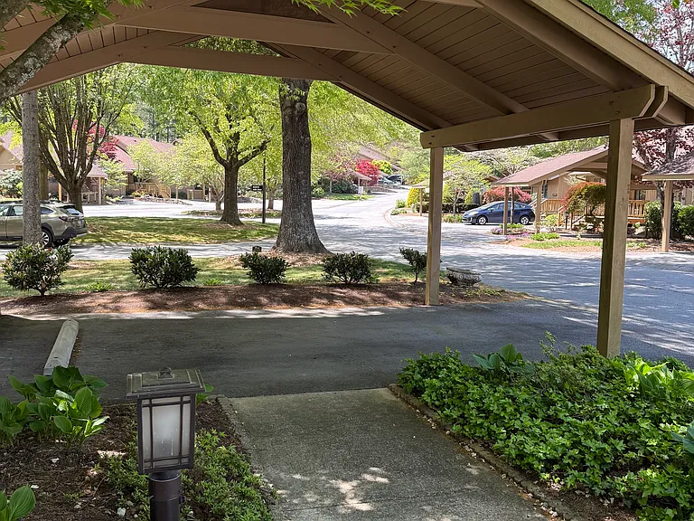 Nice level lot with views and easy daily walking.