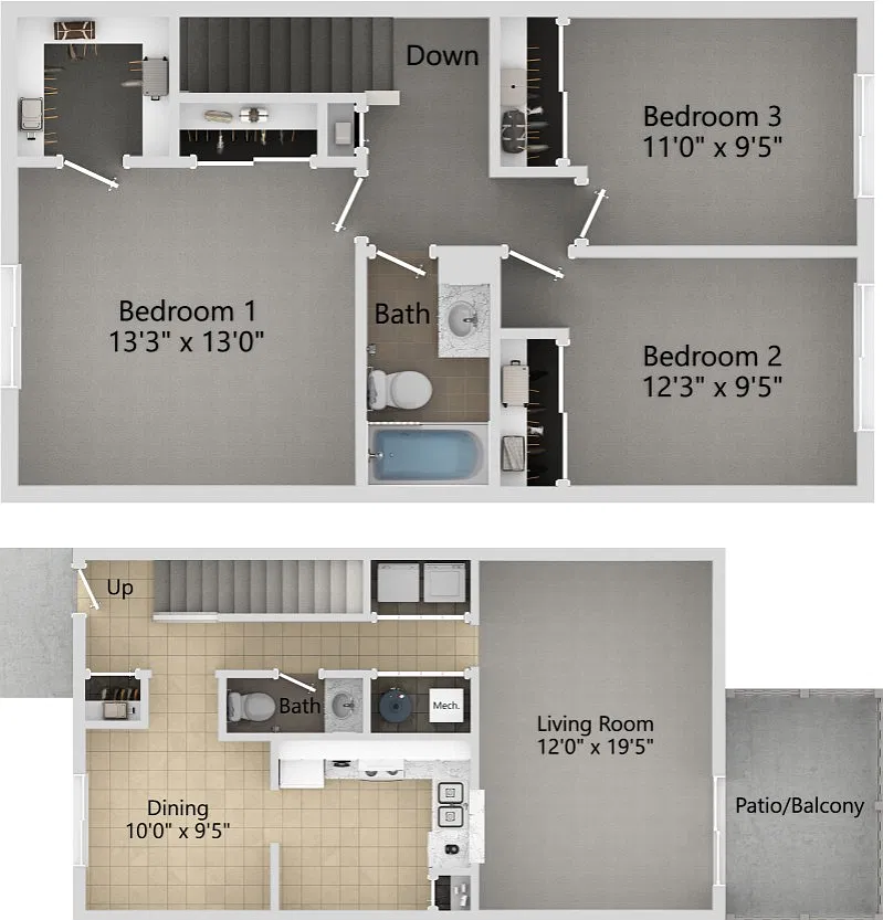 Floor plan The King