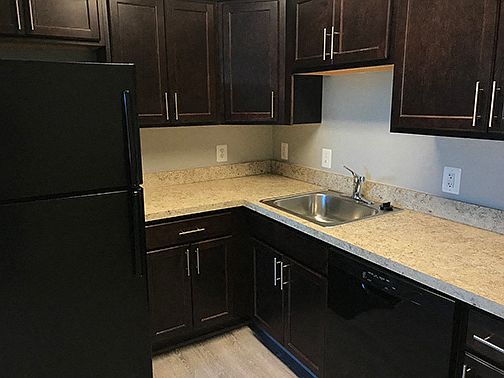 Kitchen with Espresso Cabinets