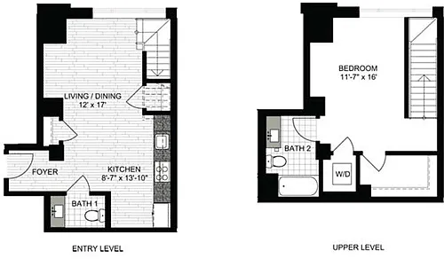 Floor plan 1 Bedroom S