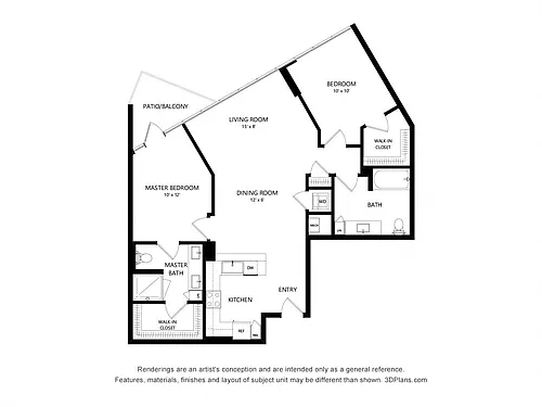 Floor plan TOWER B14