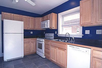 completely new kitchen from subfloor to ceiling