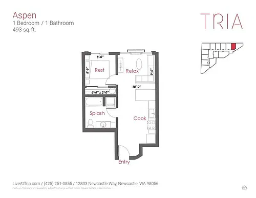 Floor plan Aspen