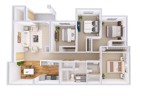Floor plan Hartman