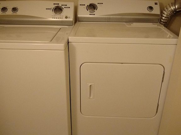 Washer/dryer in bathroom