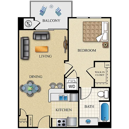 Floor plan Plan B1