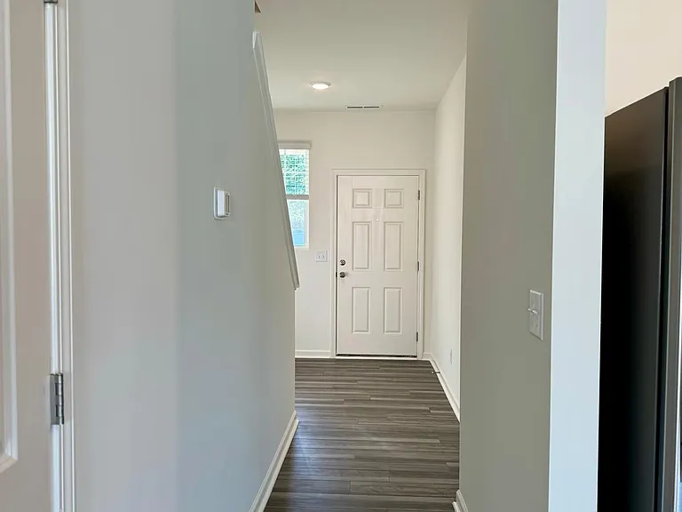 First-floor hallway