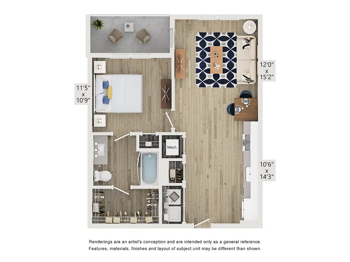 Floor plan A1
