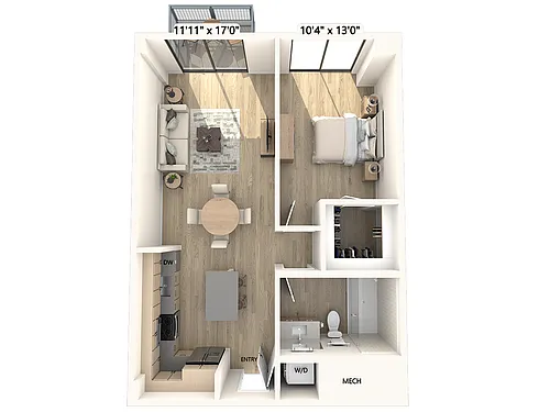 Floor plan A11