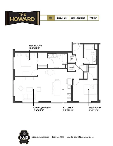 Floor plan 2B