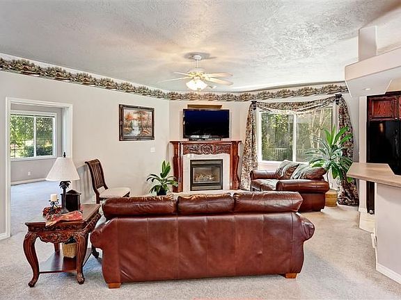 Beautiful carved Cherry mantle